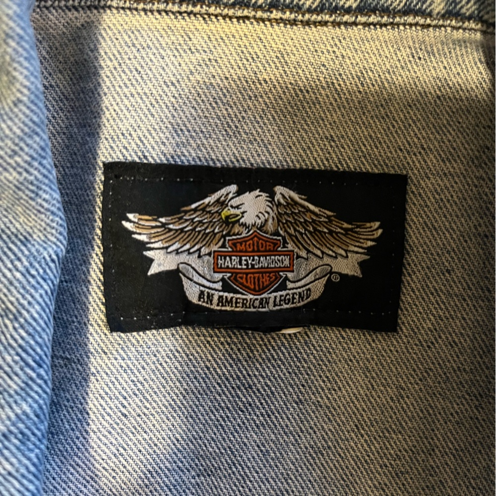 Harley-Davidson Denim Jacket With Patch - image 6